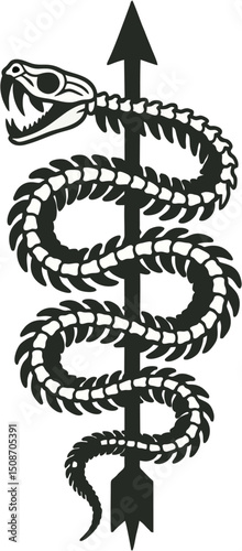 arrow snake.eps