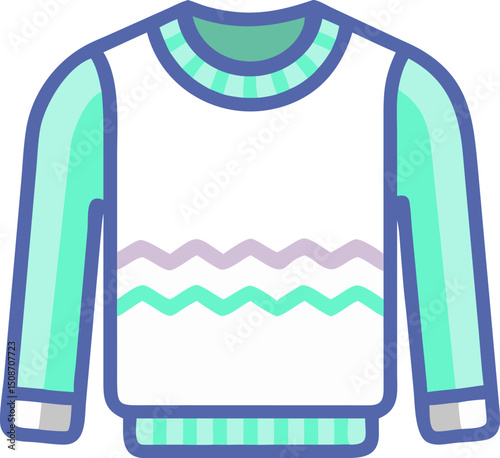 Sweater icon vector