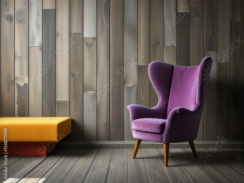 two chairs in the room