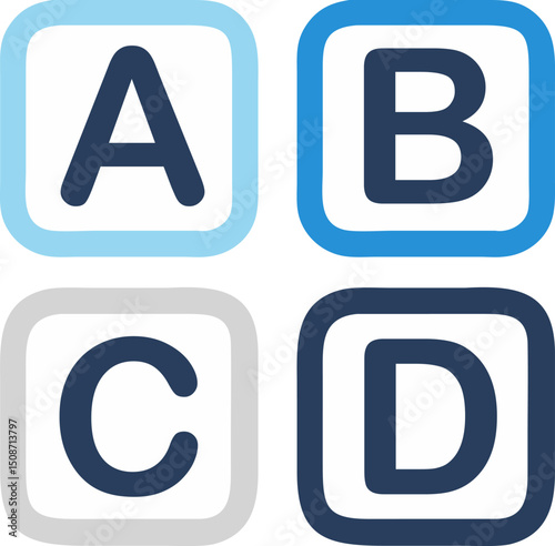 Spelling icon vector