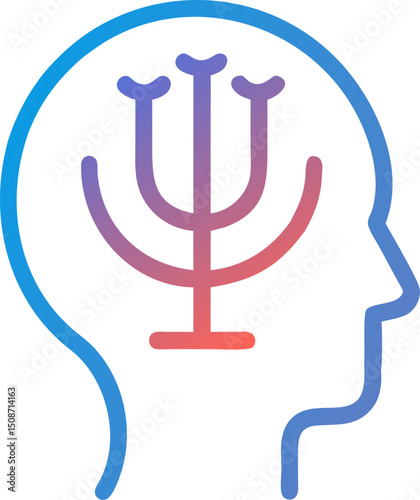 Psychology icon vector
