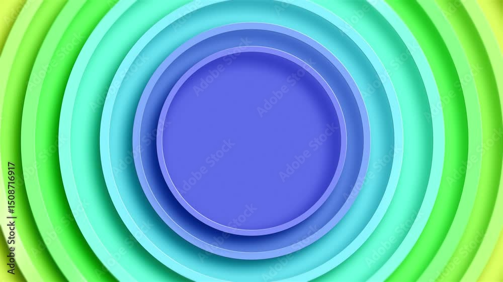 Colorful Circles Background 1. Copy Space