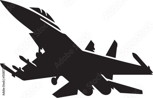 fighter jet aircraft military vector