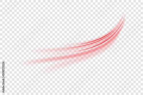 Png futuristic technological style. Png abstract background with speed lines. Neon color rays vector abstract background. The light lines of the road a blue light background creating of movement 