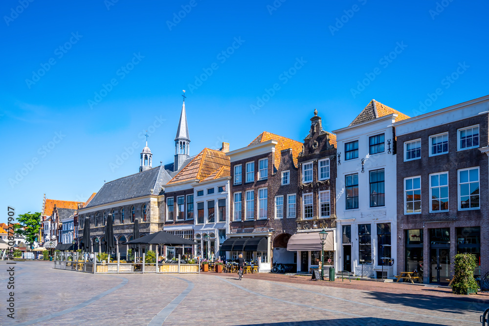 Naklejka premium Altstadt, Zierikzee, Niederlande 