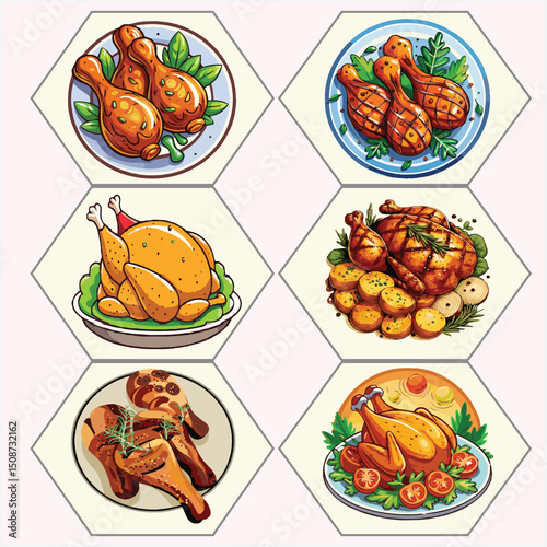 barbeque vector