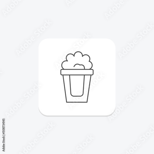 Popcorn Maker, vector, pixel perfect, illustrator file