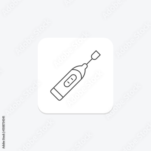 Electric Toothbrush, vector, pixel perfect, illustrator file