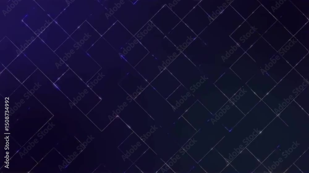 Dark Abstract Grid Animation with Blue Geometric Lines – Seamless Loop Background for Futuristic, Tech, or Digital Media
Dark Abstract Grid Animation with Blue Geometric Lines – Seamless Loop Background for Futuristic, Tech, or Digital Media