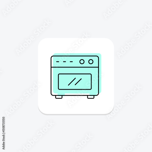 Oven, vector, pixel perfect, illustrator file