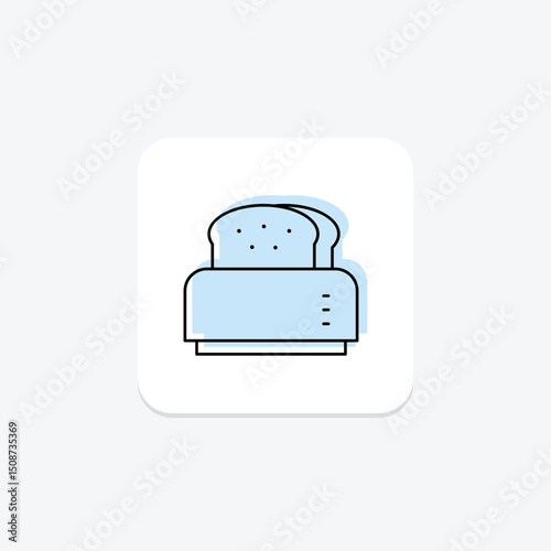 Bread Maker, vector, pixel perfect, illustrator file