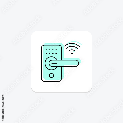 Smart Lock, vector, pixel perfect, illustrator file
