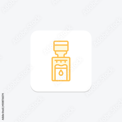 Water Dispenser, vector, pixel perfect, illustrator file