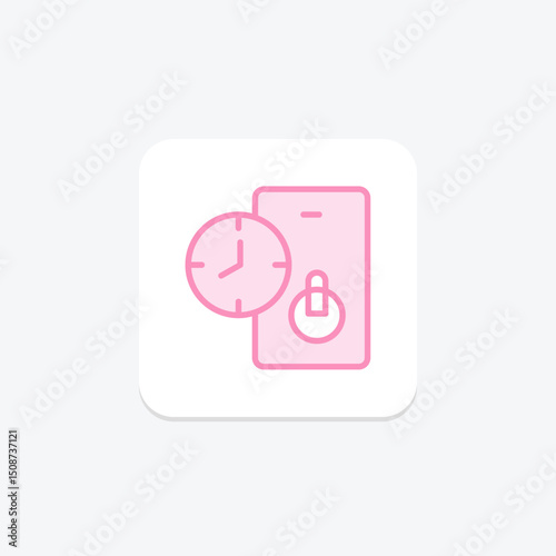 Timer Switch, vector, pixel perfect, illustrator file