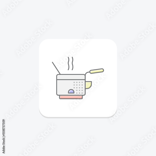 Deep Fryer, vector, pixel perfect, illustrator file
