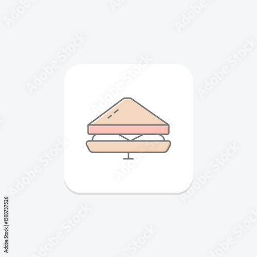 Sandwich Maker, vector, pixel perfect, illustrator file