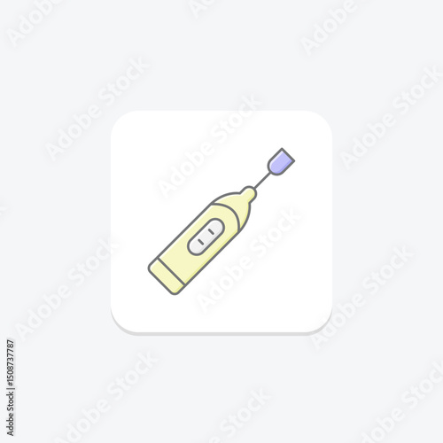 Electric Toothbrush, vector, pixel perfect, illustrator file