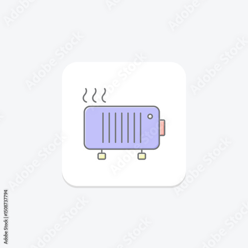 Heater, vector, pixel perfect, illustrator file