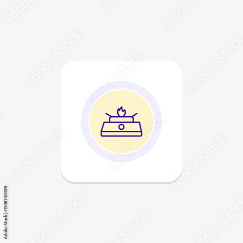 Stove, vector, pixel perfect, illustrator file