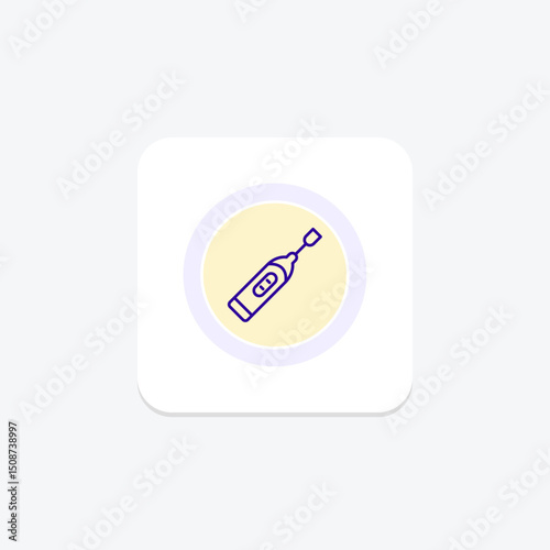 Electric Toothbrush, vector, pixel perfect, illustrator file