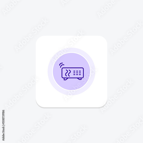 Room Heater, vector, pixel perfect, illustrator file