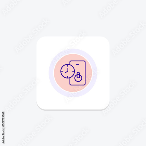 Timer Switch, vector, pixel perfect, illustrator file
