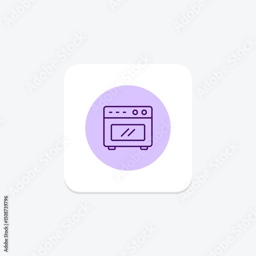 Oven, vector, pixel perfect, illustrator file