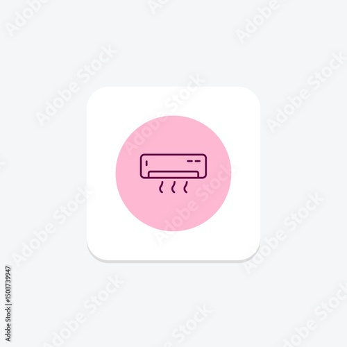 Air Conditioner, vector, pixel perfect, illustrator file