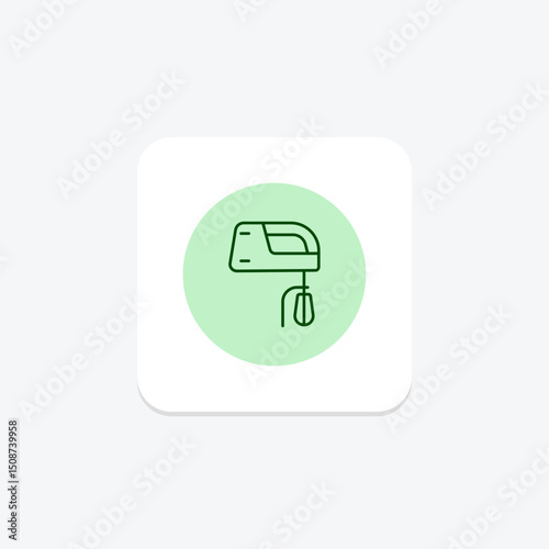 Mixer, vector, pixel perfect, illustrator file