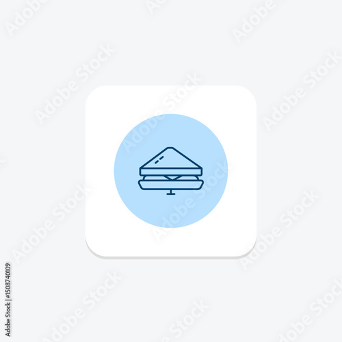 Sandwich Maker, vector, pixel perfect, illustrator file