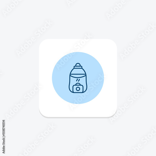 Baby Bottle Warmer, vector, pixel perfect, illustrator file