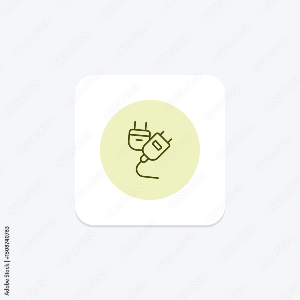 Plug Adapter, vector, pixel perfect, illustrator file Plug Adapter, vector, pixel perfect, illustrator file