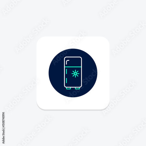 Freezer, vector, pixel perfect, illustrator file