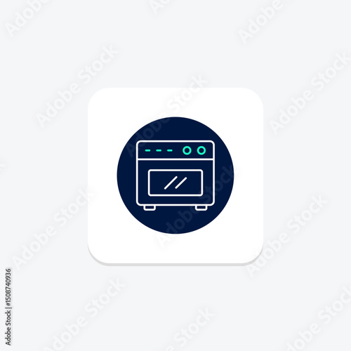 Oven, vector, pixel perfect, illustrator file
