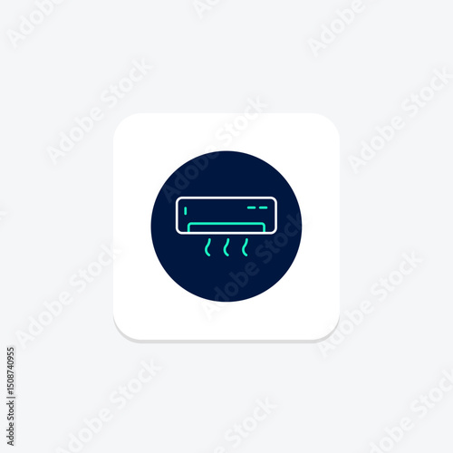 Air Conditioner, vector, pixel perfect, illustrator file