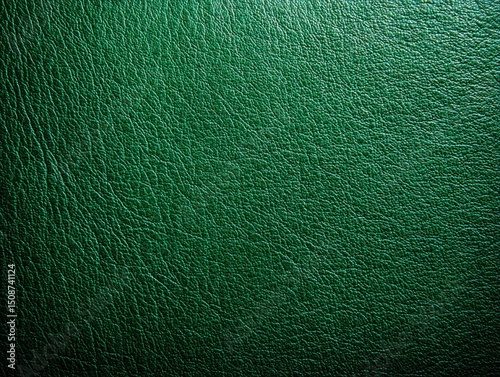 Premium Dark Green Leather - Ultra HD Fine-Grain Texture