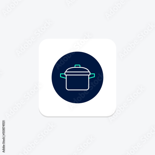 Pressure Cooker, vector, pixel perfect, illustrator file