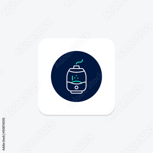Humidifier, vector, pixel perfect, illustrator file