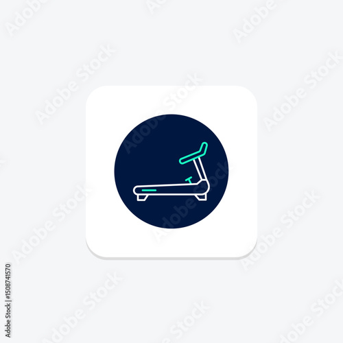 Treadmill, vector, pixel perfect, illustrator file