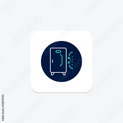 Disinfection Cabinet, vector, pixel perfect, illustrator file