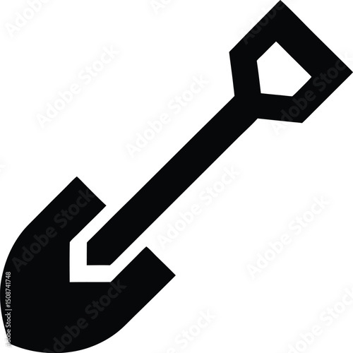 Minimalist Vector Design for Gardening, Construction & Outdoor DIY Tools