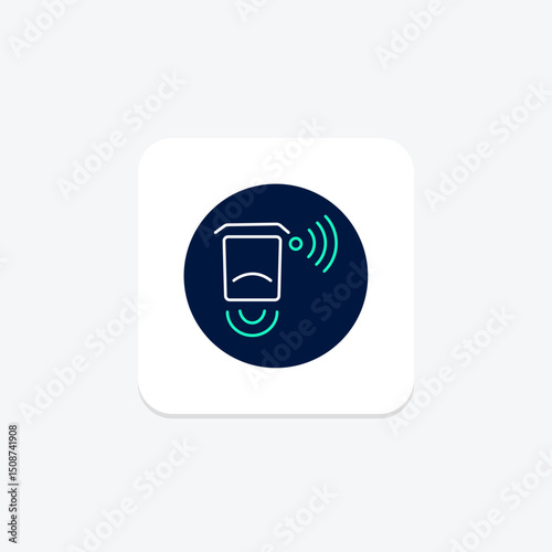 Motion Sensor, vector, pixel perfect, illustrator file