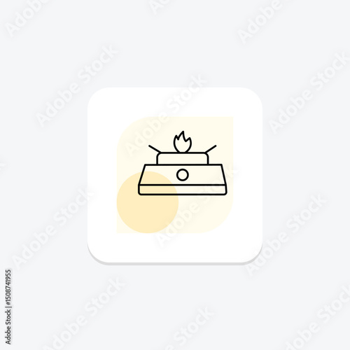 Stove, vector, pixel perfect, illustrator file