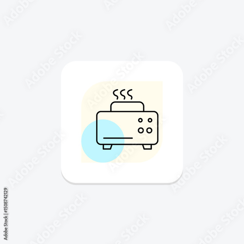 Toaster, vector, pixel perfect, illustrator file