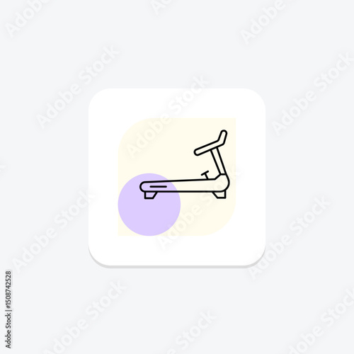 Treadmill, vector, pixel perfect, illustrator file