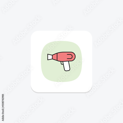 Dryer, vector, pixel perfect, illustrator file