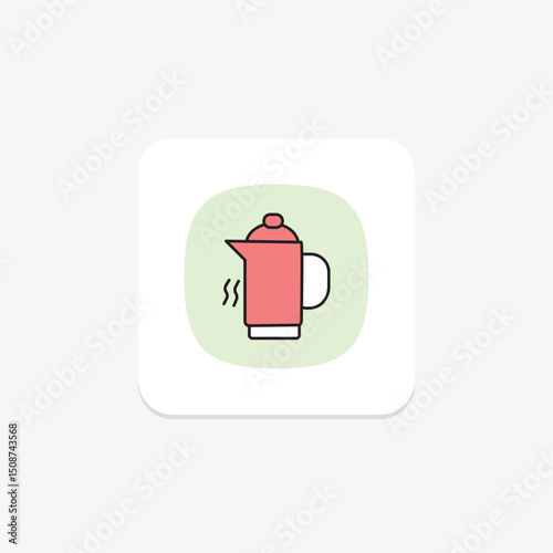 Water Boiler, vector, pixel perfect, illustrator file