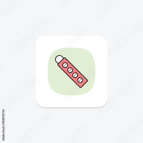Power Strip, vector, pixel perfect, illustrator file
