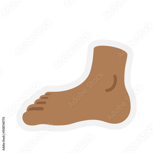 Foot Dark Skin