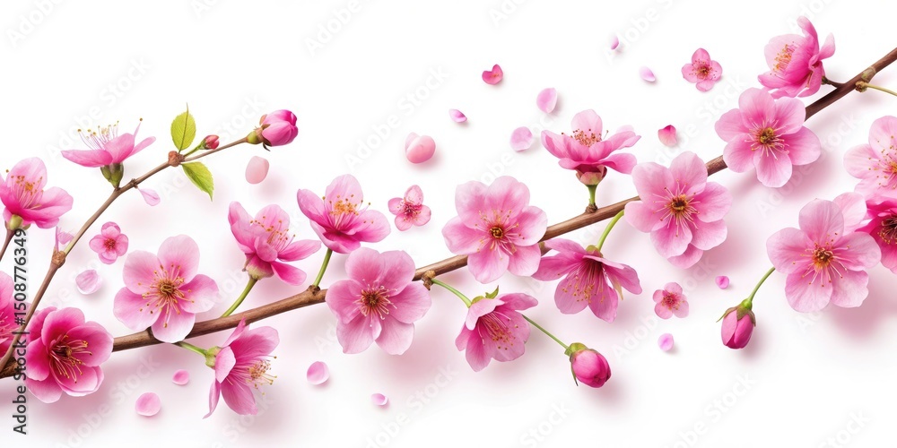 Pink Cherry Blossoms, Spring Bloom, Japan, Sakura, Floral Symphony, Nature Photography, Documentary Style Pink Cherry Blossoms, Spring Bloom, Japan, Sakura, Floral Symphony, Nature Photography, Documentary Style